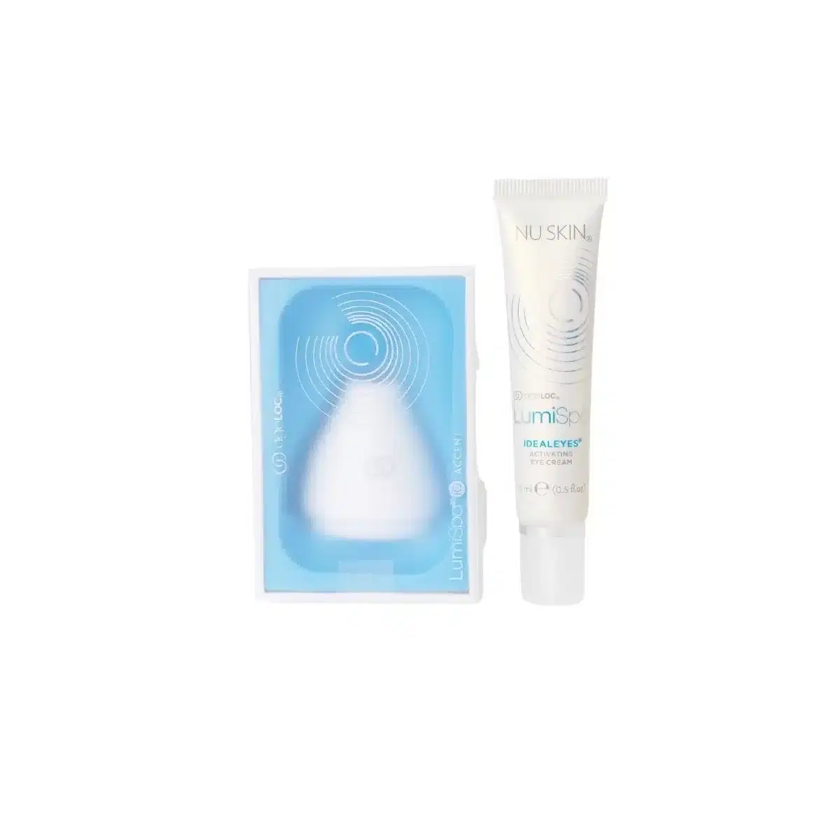 LumiSpa iO Accent & IdealEyes Kit (Canada) - Blue - Nu Skin Dark Circles & Puffiness | NuBest Skin