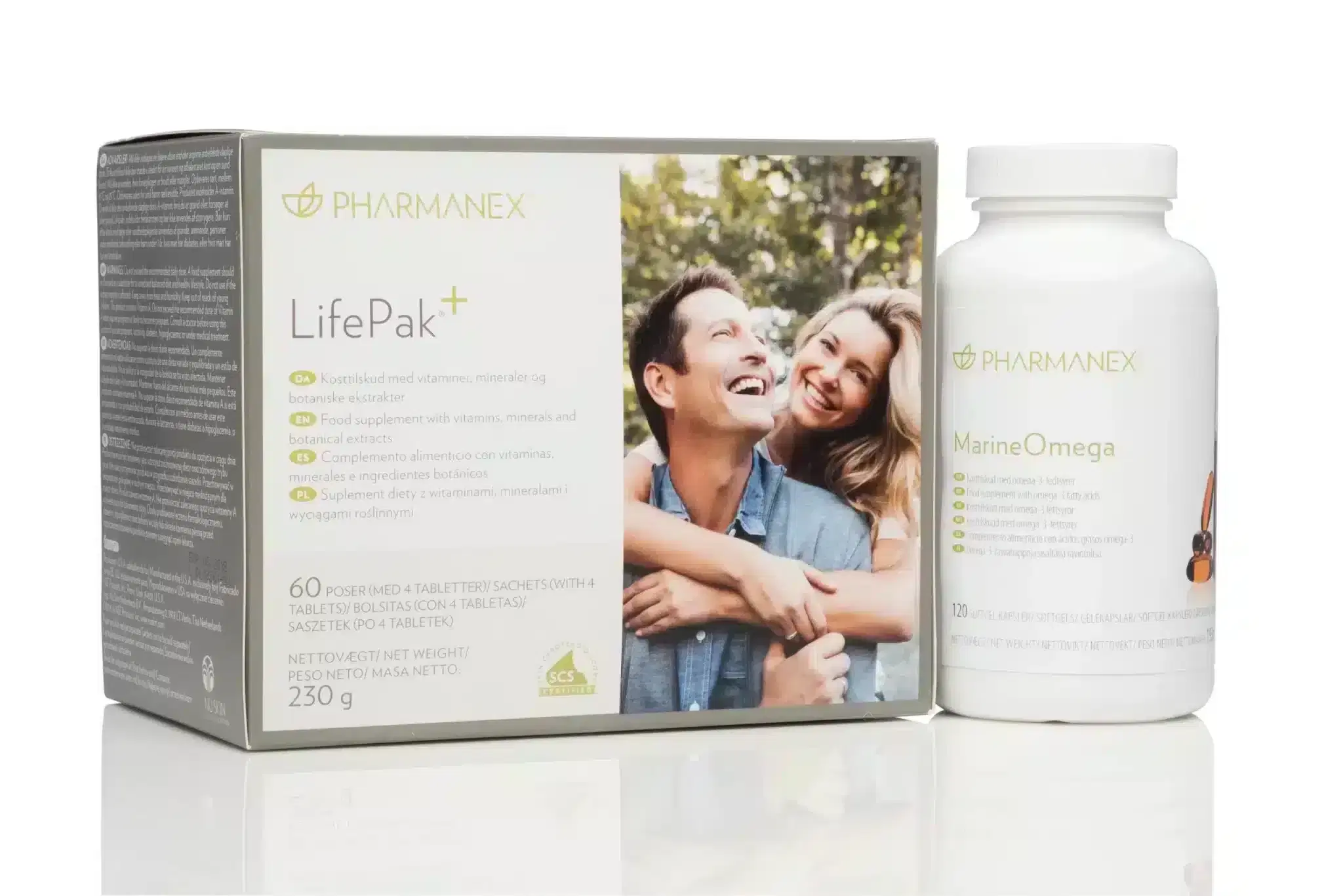 Balíček LifePak+ a MarineOmega (Česká republika) - Nu Skin LifePak | NuBest Skin