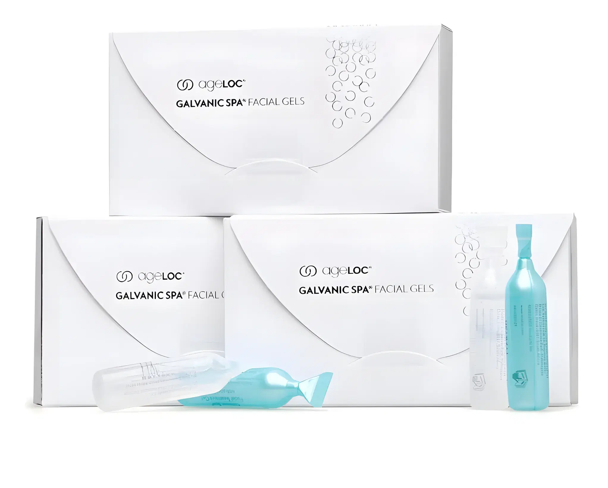 ageLOC Galvanic Spa Facial Gels für das Anti-Aging-Gerät – 3 Packungen (Deutschland) - Nu Skin ageLOC Galvanic SPA | NuBest Skin