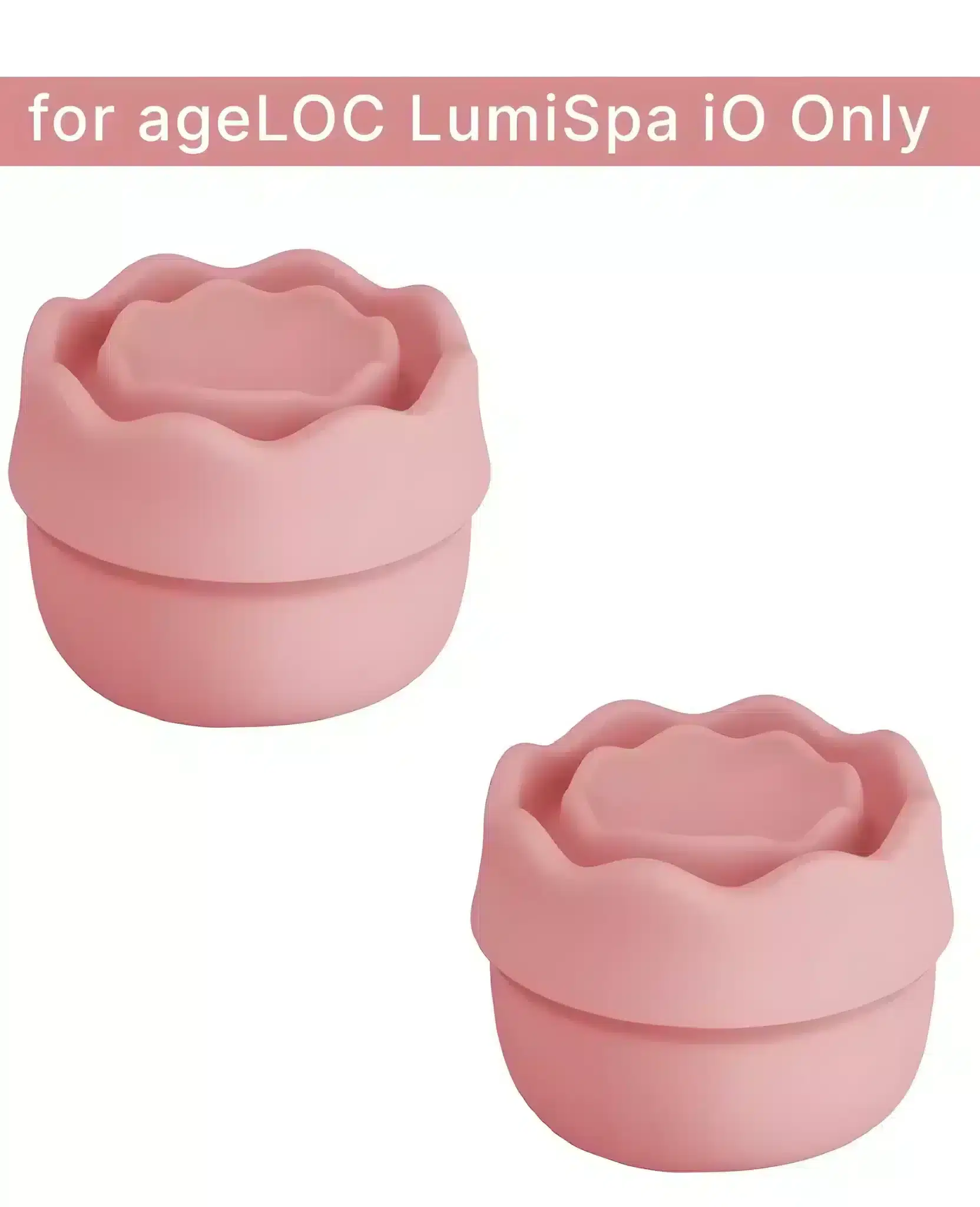 ageLOC LumiSpa Rose Gold Accent Head-silikonespids (Suomi) - Nu Skin ageLOC LumiSPA iO | NuBest Skin