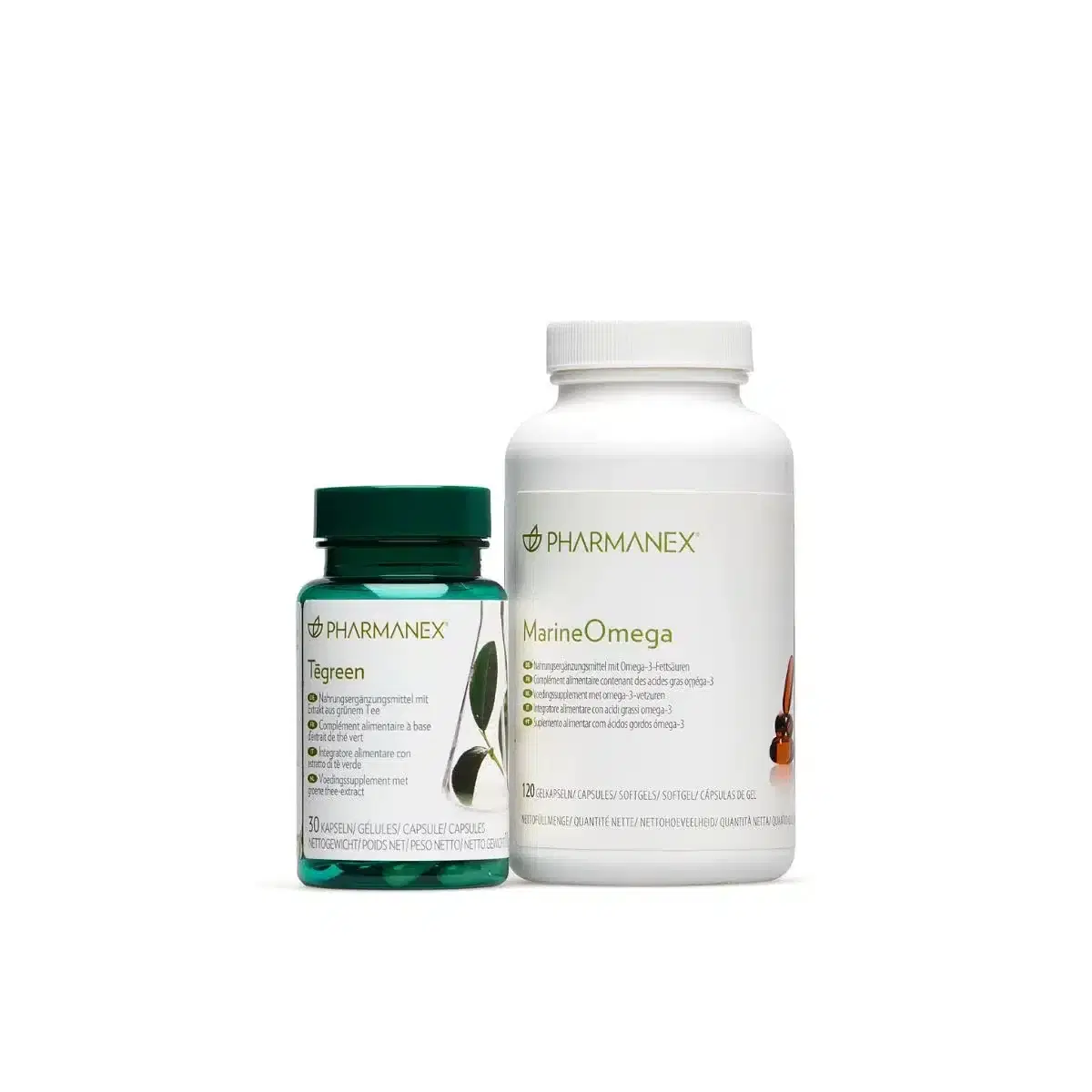 Paquete Tēgreen y Marine Omega (España) - Nu Skin Multivitamins | NuBest Skin