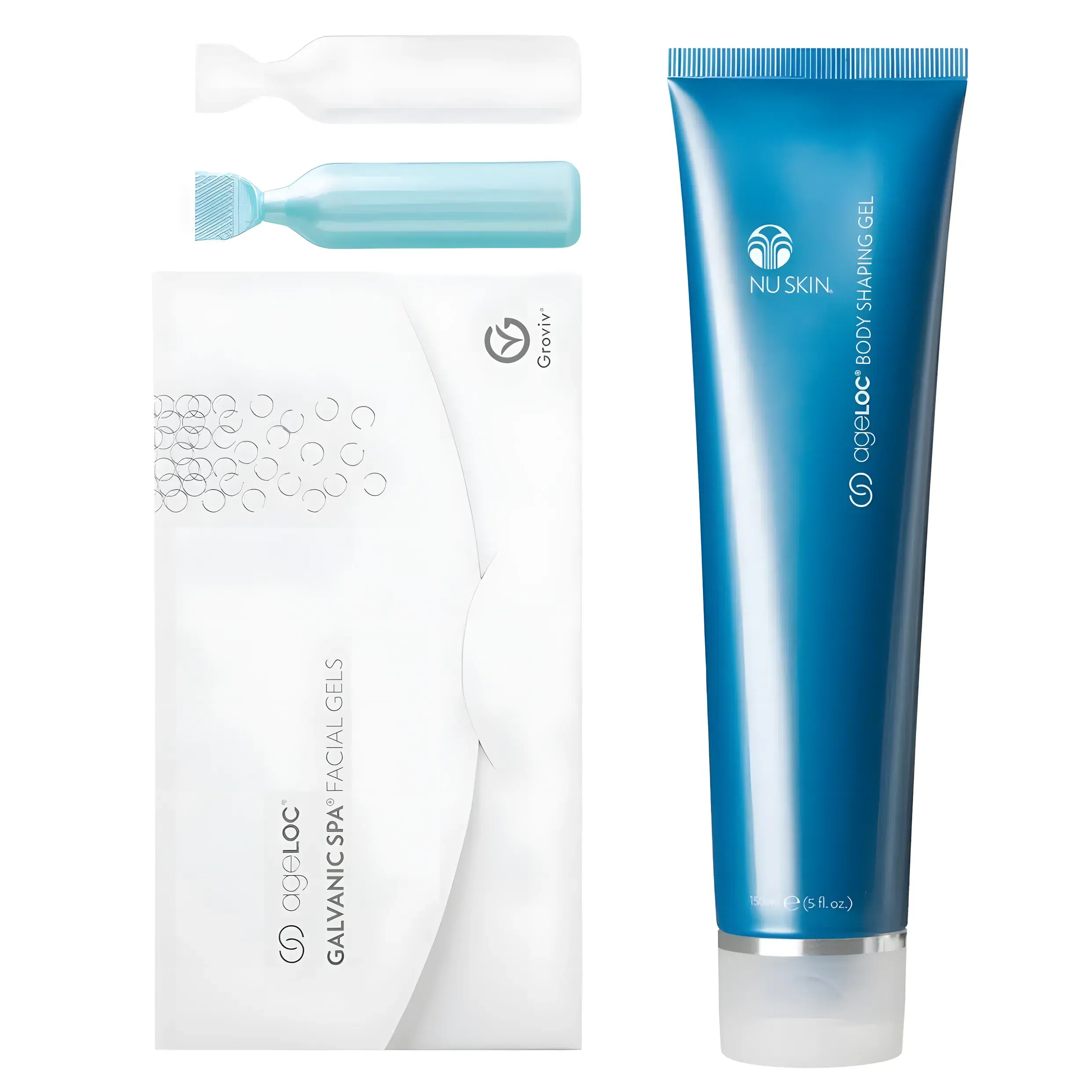 Galvanic Spa Facial & Body Gels kit (Ireland) - Nu Skin ageLOC Galvanic SPA | NuBest Skin