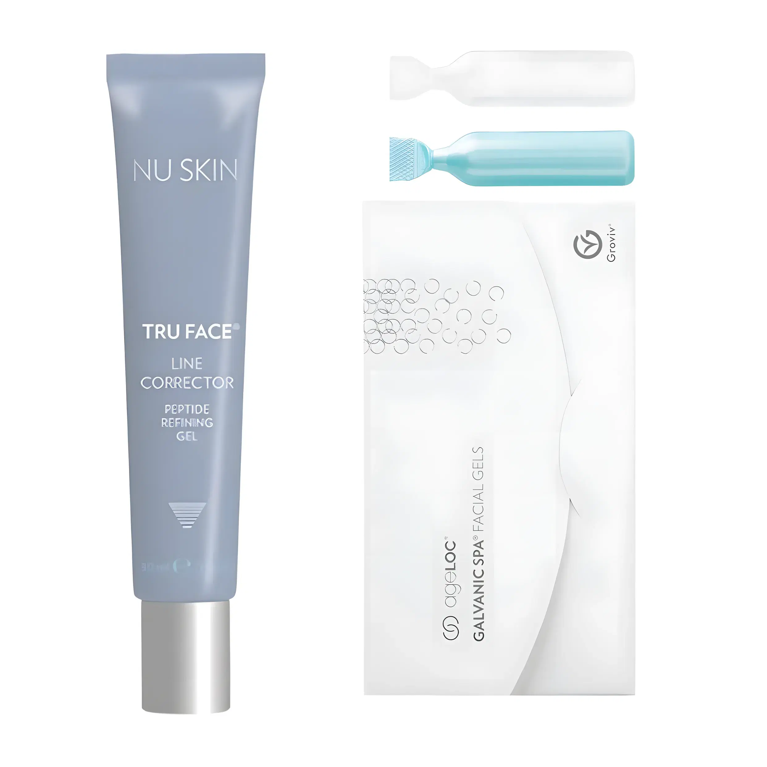 Galvanic Spa Facial Line Corrector and Gels kit (Ireland/EU) - Nu Skin Anti-aging | NuBest Skin