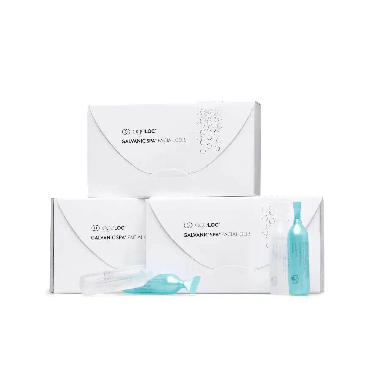 ageLOC Galvanic Spa Facial Gels pour appareil anti-âge (Luxembourg) - Paquet de 3 | NuBest Skin