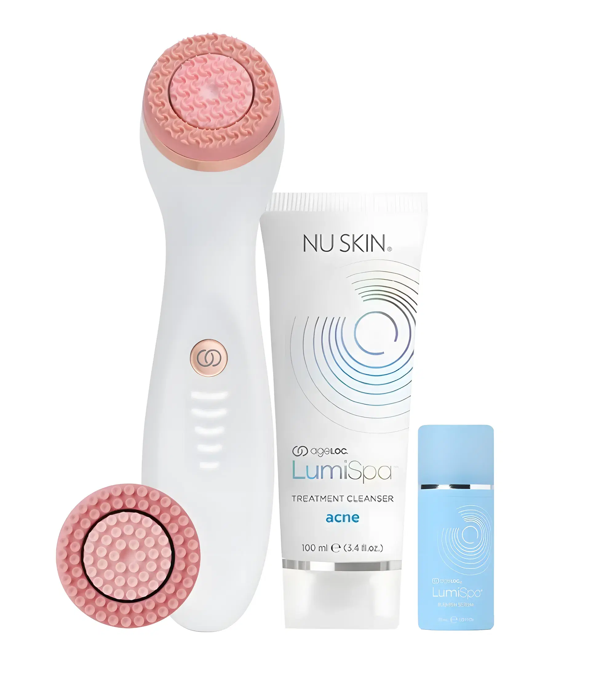 Routine completa ageLOC LumiSpa iO per la pelle con tendenza alle eruzioni cutanee - Blue - Nu Skin Acne e macchie | NuBest Skin