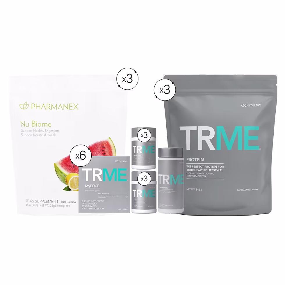 ageLOC TRMe® 90-Day Kit with Nu Biome®