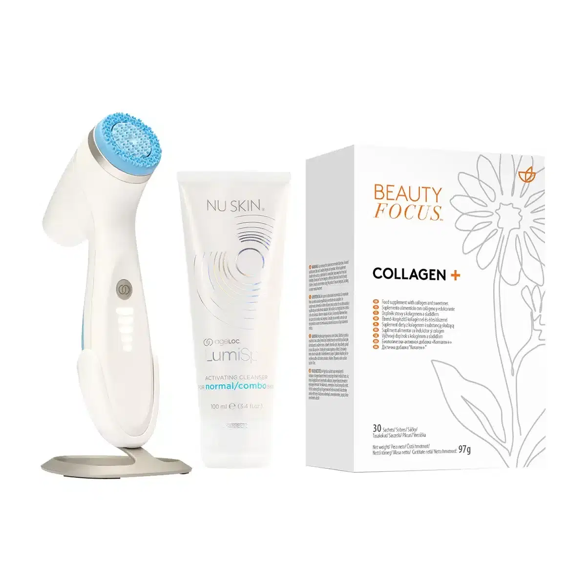 LumiSpa iO & Collagen+ Pack (South Africa) - Noraml/Combo - Nu Skin ageLOC LumiSPA iO | NuBest Skin